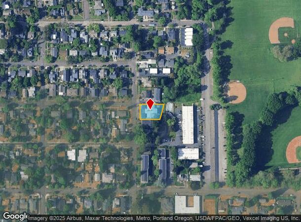  7910 Se 21St Ave, Portland, OR Parcel Map