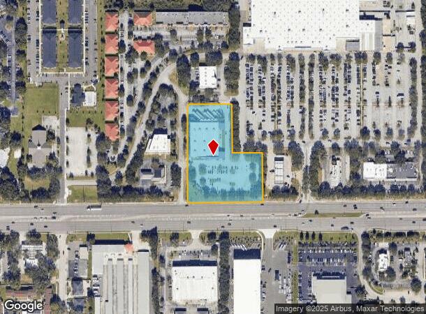 1106 E Brandon Blvd, Brandon, FL Parcel Map