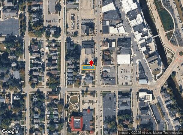 128 S 6Th Ave, West Bend, WI Parcel Map