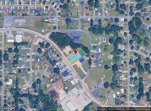  1919 Elberta Rd, Warner Robins, GA Parcel Map