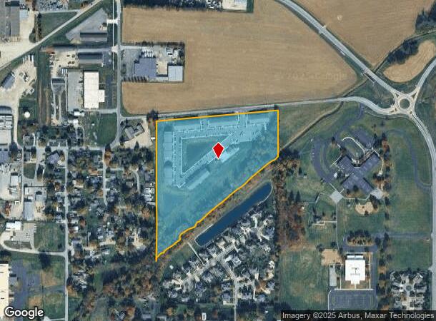  7505 E Founders Way N, Franklin, IN Parcel Map