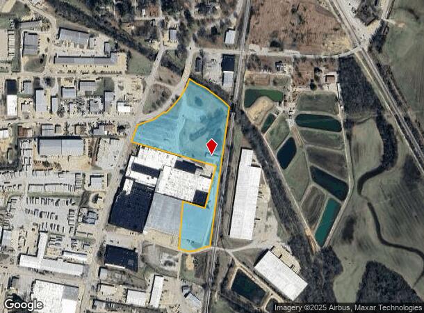  1015 Green Tee Rd, Tupelo, MS Parcel Map