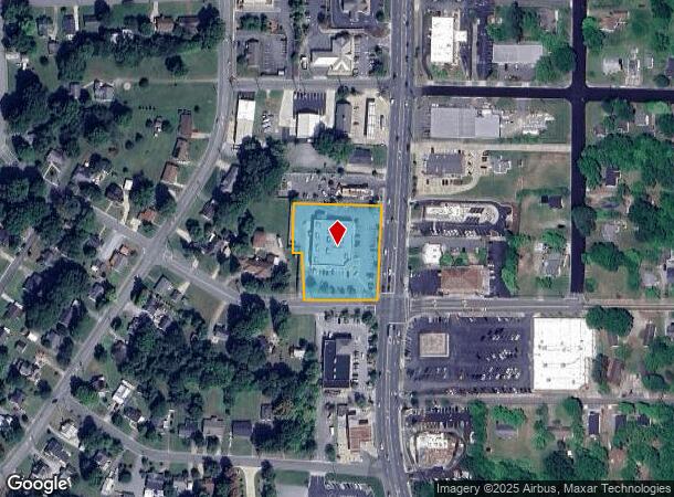 317 S Main St, Graham, NC Parcel Map