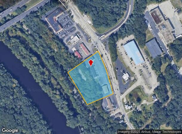  1726 Mendon Rd, Cumberland, RI Parcel Map