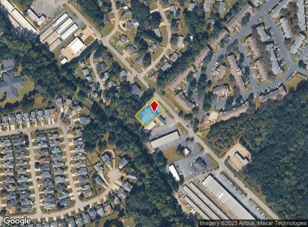  806 Powdersville Rd, Easley, SC Parcel Map