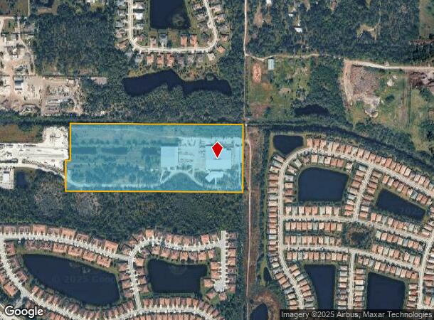 11196 Hughey Kimal Dr, Venice, FL Parcel Map