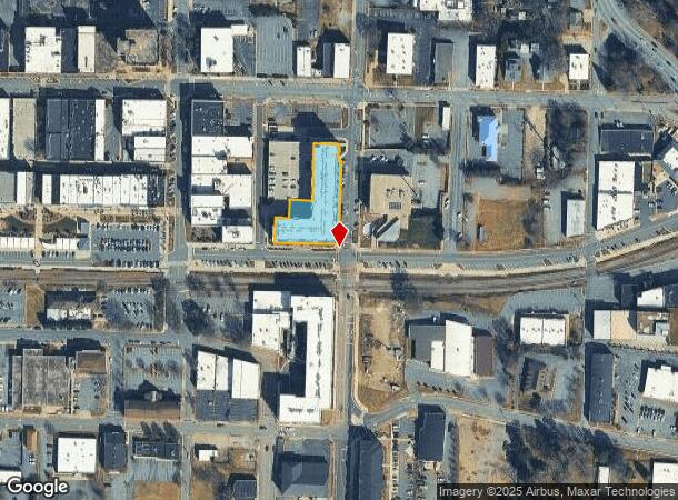 1 N Center St, Hickory, NC Parcel Map