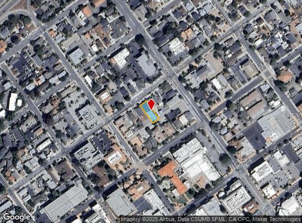 1041 Mill St, San Luis Obispo, CA Parcel Map