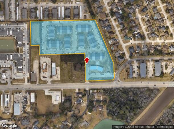  7110 Highway 105, Beaumont, TX Parcel Map