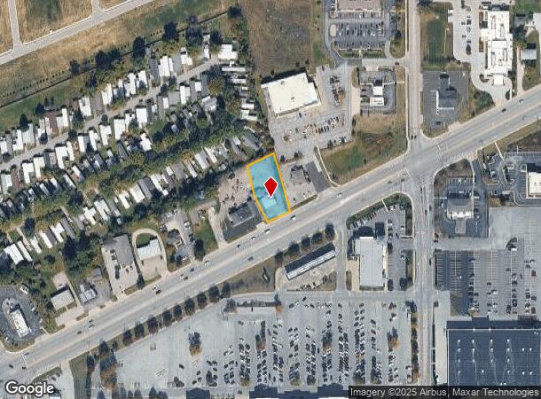  2376 E Main St, Plainfield, IN Parcel Map