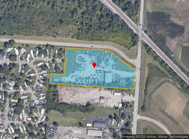  8657 N Gilmore Rd, Fairfield, OH Parcel Map