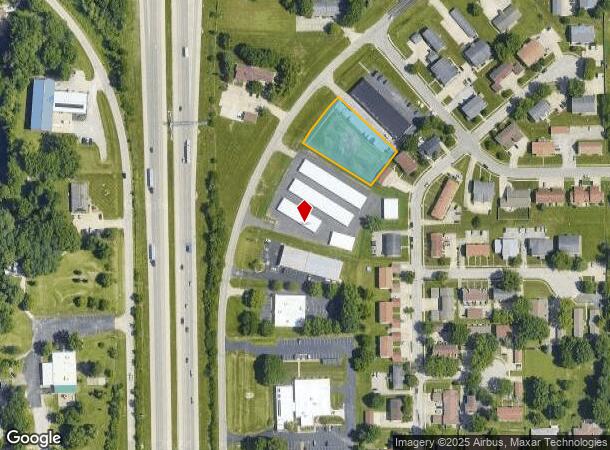  6410 6Th Street Frontage Rd E, Springfield, IL Parcel Map