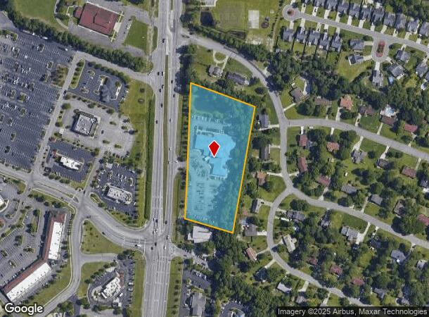  5145 S College Rd S, Wilmington, NC Parcel Map