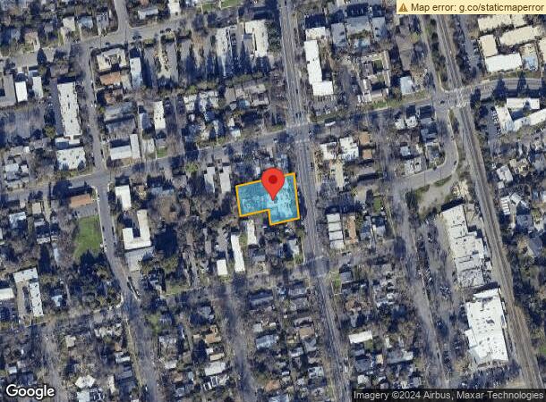  745 F St, Davis, CA Parcel Map