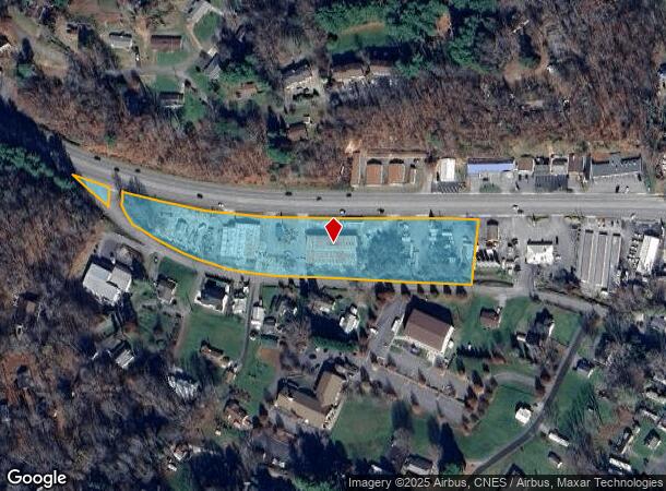 1497 Dellwood Rd, Waynesville, NC Parcel Map