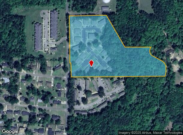 1100 Lincoln Dr, Selma, AL Parcel Map