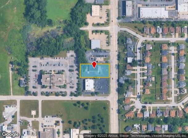  17660 Kedzie Ave, Hazel Crest, IL Parcel Map