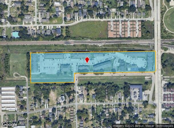  6603 Hirsch Rd, Houston, TX Parcel Map