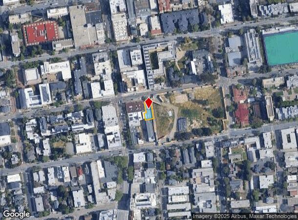 2506 Haste St, Berkeley, CA Parcel Map
