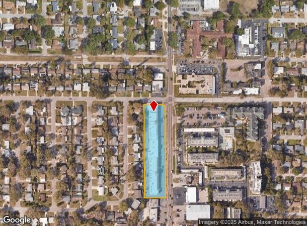 1224 S Highland Ave, Clearwater, FL Parcel Map