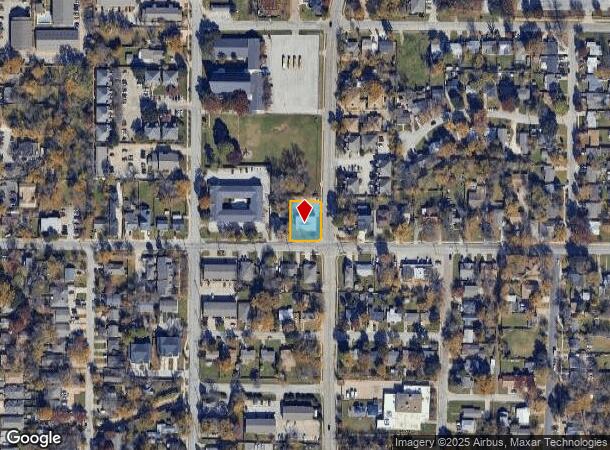  111 E Rogers St, Arlington, TX Parcel Map