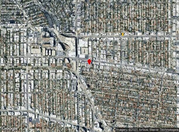  8273 Beverly Blvd, Los Angeles, CA Parcel Map