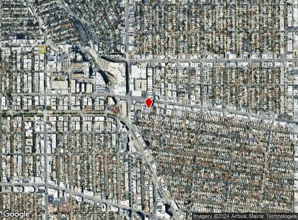  8800 Beverly Blvd, Los Angeles, CA Parcel Map