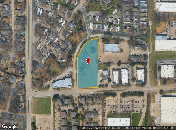 2201 Avenue J, Arlington, TX Parcel Map