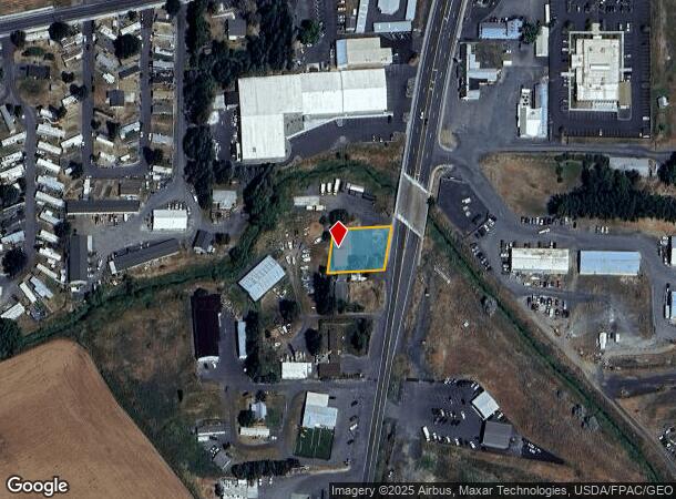  2113 S Main St, Moscow, ID Parcel Map