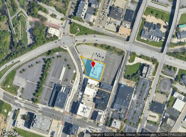  47 N Main St, Akron, OH Parcel Map