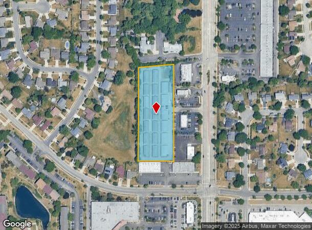  930 S Roselle Rd, Schaumburg, IL Parcel Map