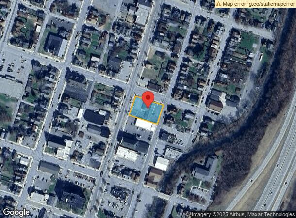  1258 Pennsylvania Ave, Tyrone, PA Parcel Map