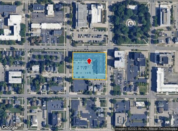 301 W Lenawee St, Lansing, MI Parcel Map