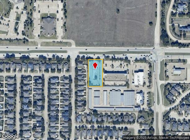  1536 Stacy Rd, Allen, TX Parcel Map