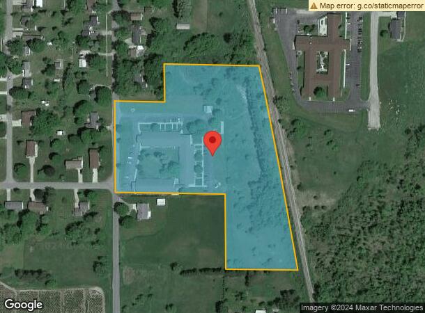  225 S Pine St, Mc Bain, MI Parcel Map