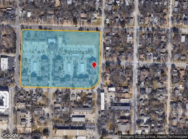  1310 Scripture St, Denton, TX Parcel Map