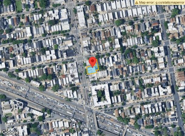  1170 Castle Hill Ave, Bronx, NY Parcel Map