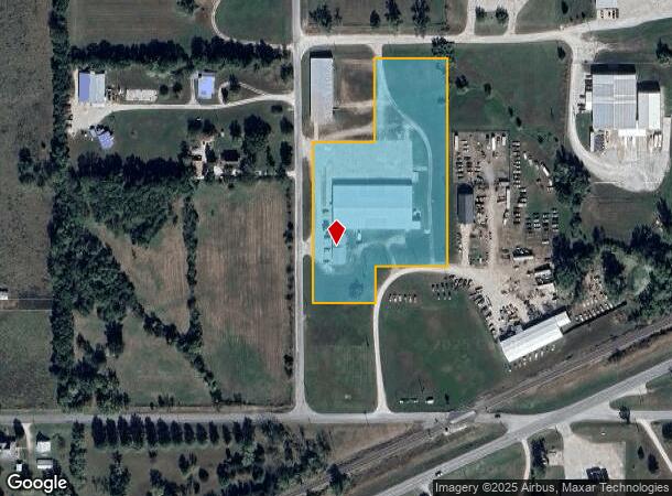 210 S Catalpa St, Garnett, KS Parcel Map