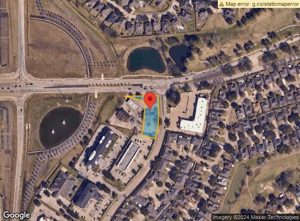  2624 Mchard Rd, Pearland, TX Parcel Map