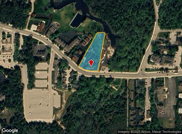  4066 Main St, Fish Creek, WI Parcel Map