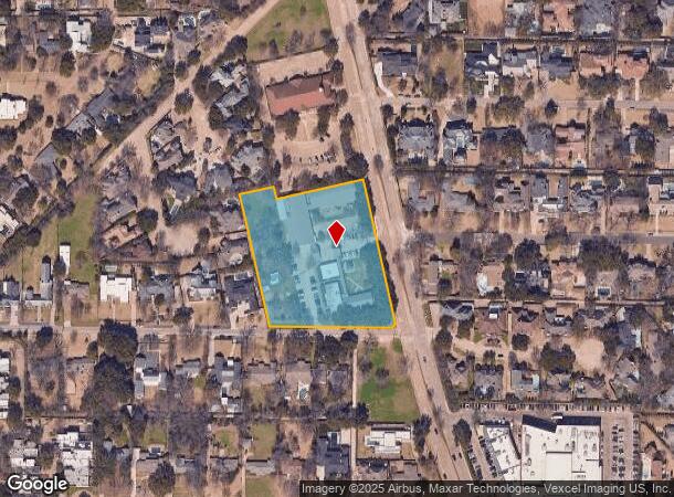  9407 Midway Rd, Dallas, TX Parcel Map