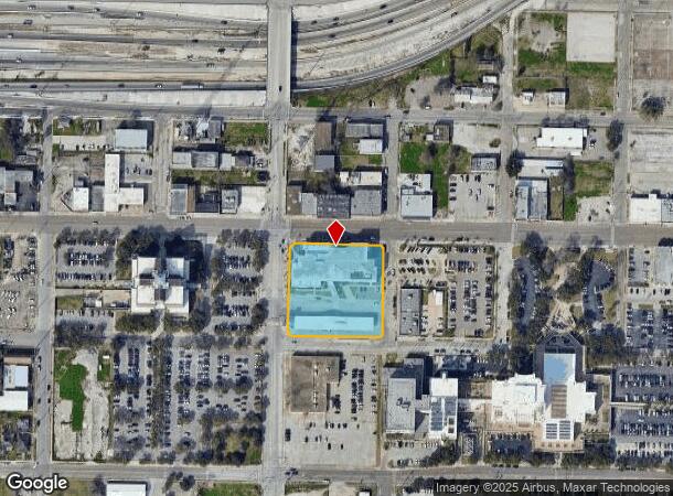 1129 Leopard St, Corpus Christi, TX Parcel Map