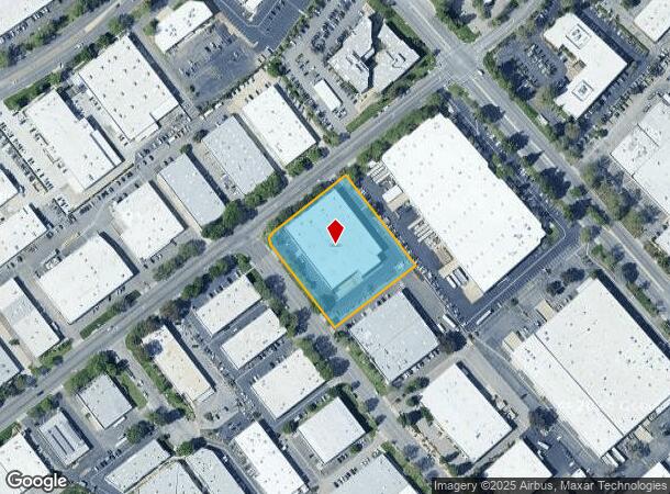  25158 Avenue Stanford, Valencia, CA Parcel Map