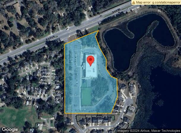  4351 Mahan Dr, Tallahassee, FL Parcel Map