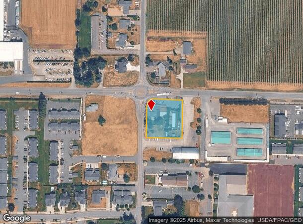  1501 E Badger Rd, Lynden, WA Parcel Map