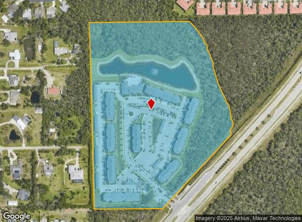 12770 Cypress Cape Cir, Fort Myers, FL Parcel Map