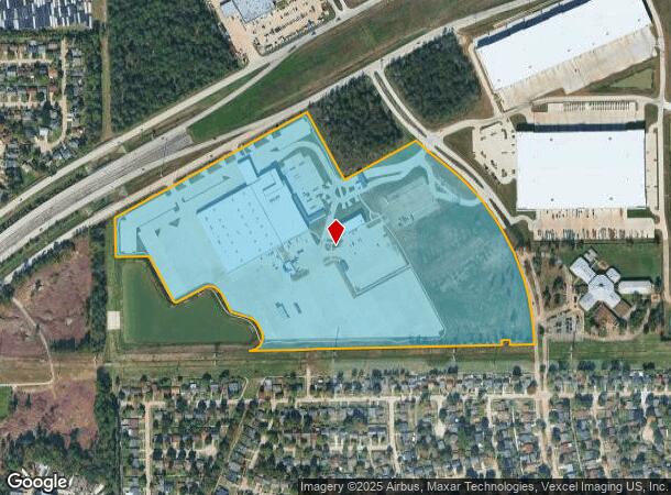 12802 Crosby Fwy, Houston, TX Parcel Map