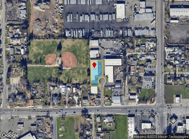  7128 Kingsley St, Sacramento, CA Parcel Map