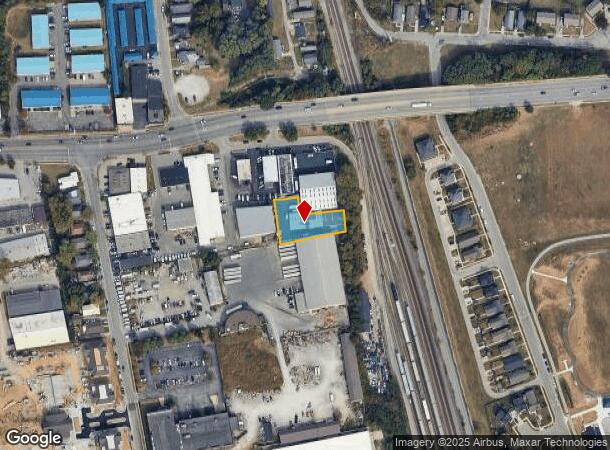  1058 W High St, Lexington, KY Parcel Map