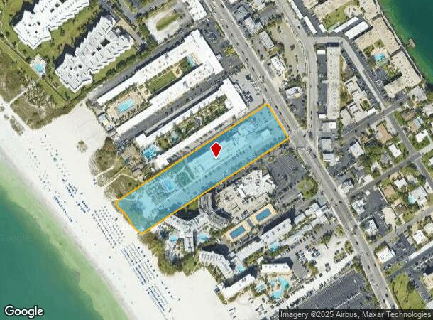  6100 Gulf Blvd, St Pete Beach, FL Parcel Map
